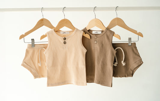 Henley Tank & Short Set