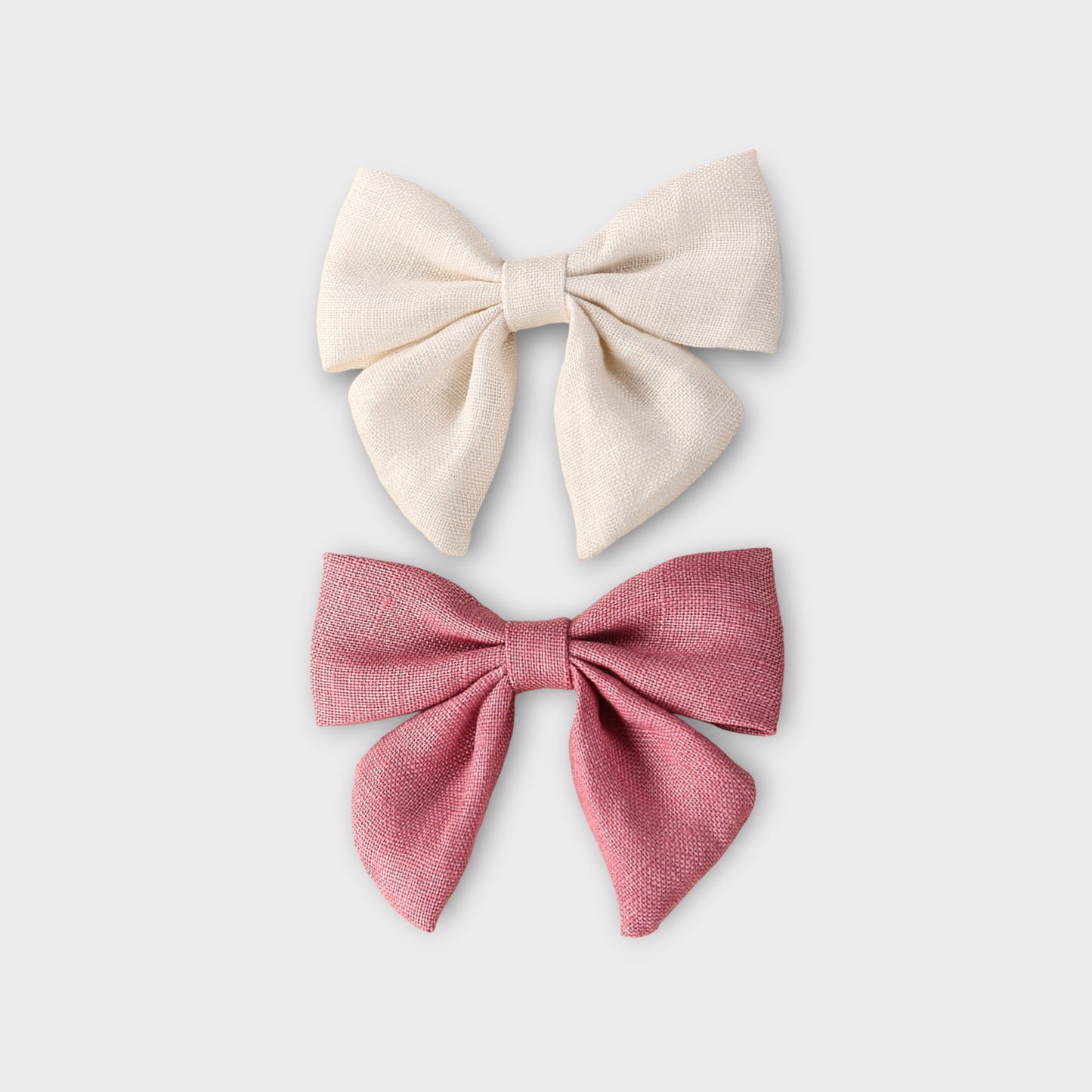 Hair Bow Clip Set